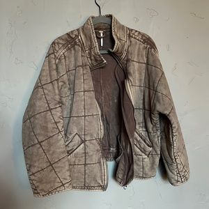 Dolman Quilted Knit Jacket size XS